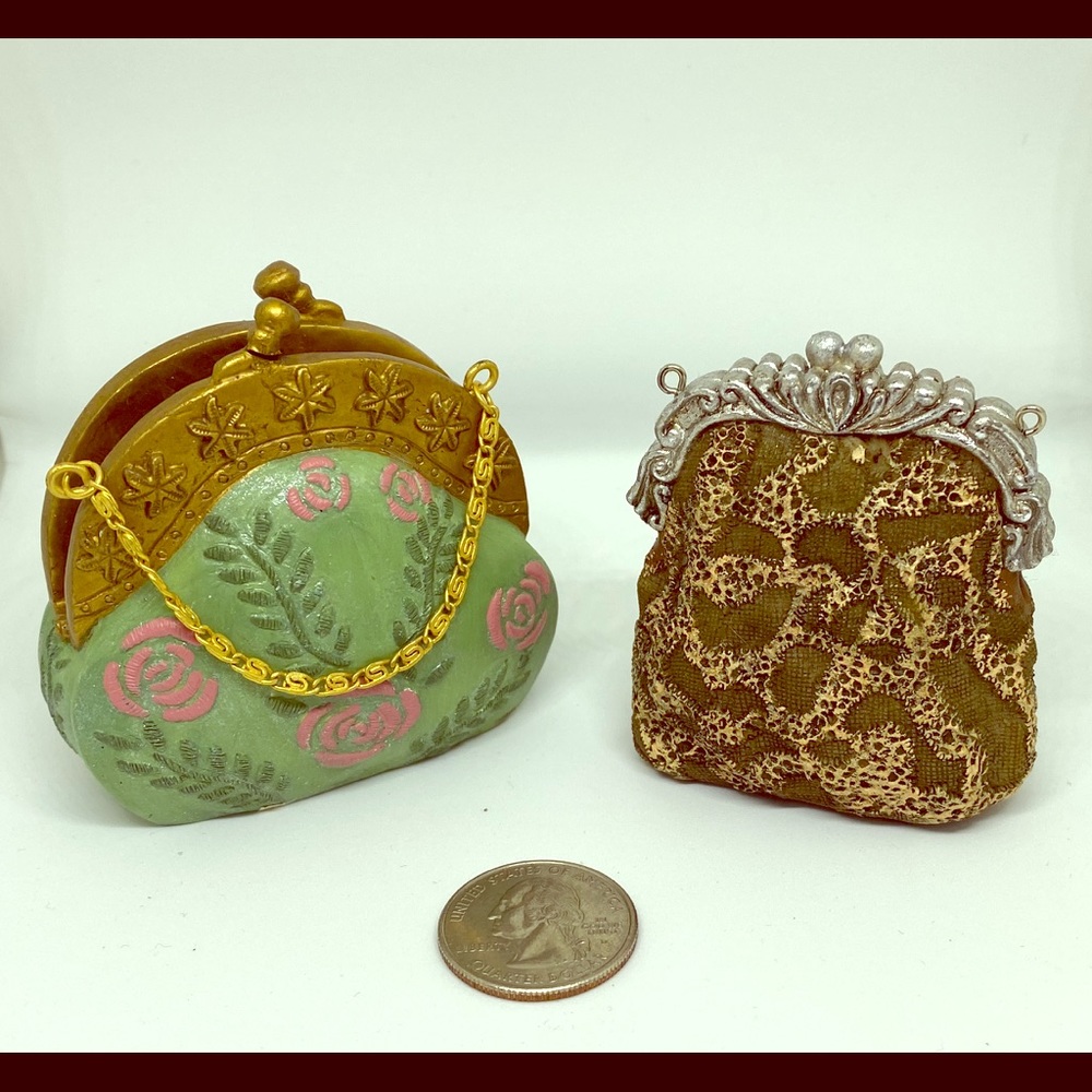 Miniature Ceramic Purses